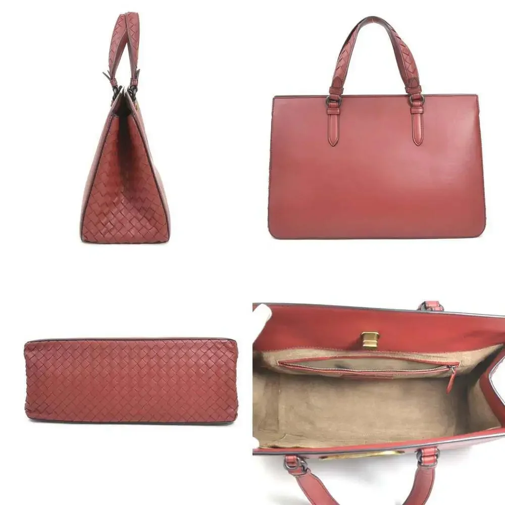 BOTTEGA VENETA Leather Intrecciato Shoulder Bag